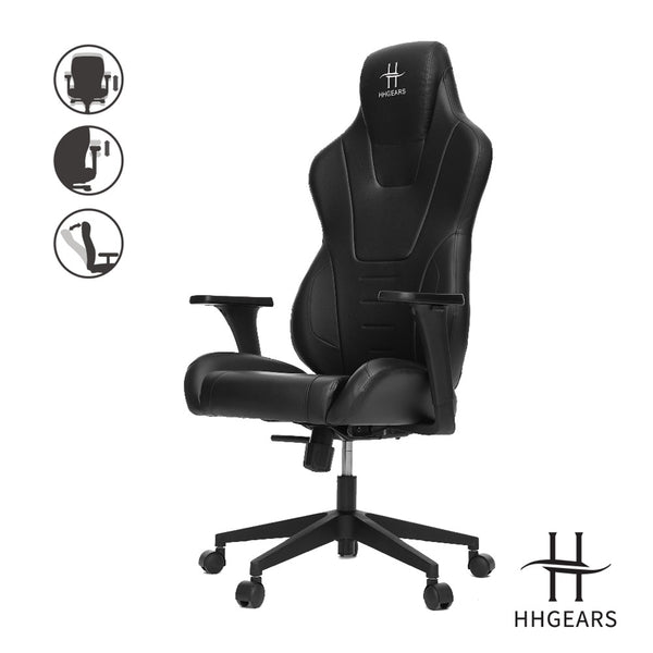 【HHGears】XL300 電競椅黑 – 波方生活